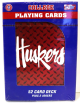 43074NE Husker Playing Cards