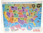 65000 Puzzle Map of the USA RE Marks 850pc 32x26in