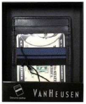 2202B Wallet leather front pocket VanHeusen