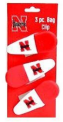 092NE NE Husker Chip Clip - 3 pk